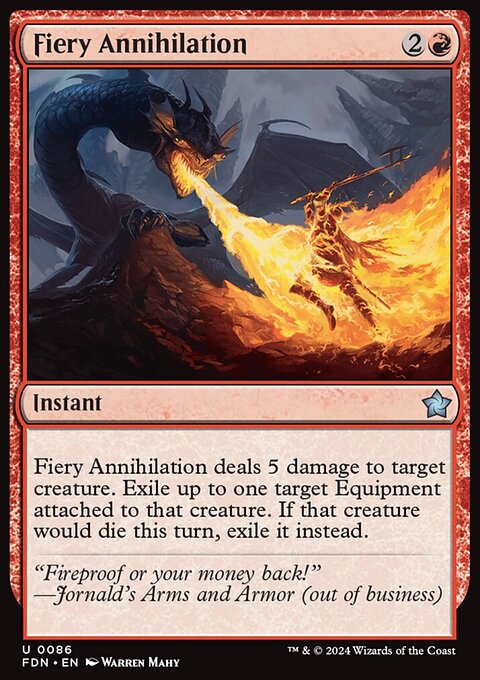 Fiery Annihilation